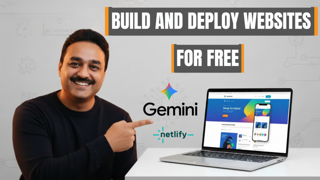 Free Using How to Build a Website for Free Using AI - Umair Alam