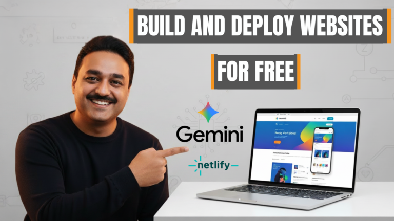 How to Build and Deply Professional Website in Minutes for Free