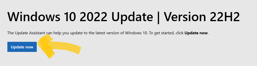 Click on update now button to download