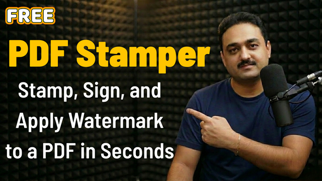Free PDF Stamper