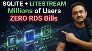 Scale 1M Users on SQLite - Stop Paying for Postgres - SQLite + Litestream