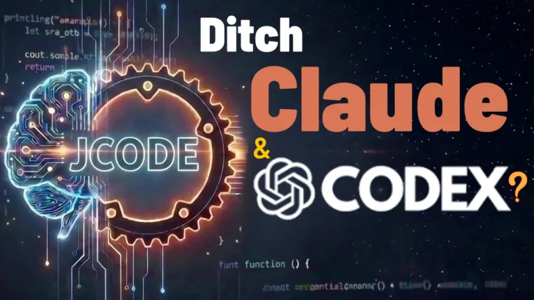 jcode + Free APIs - Free Codex & Claude Alternative