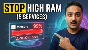 5 Hidden Windows Services Eating Your RAM (Fix Now)