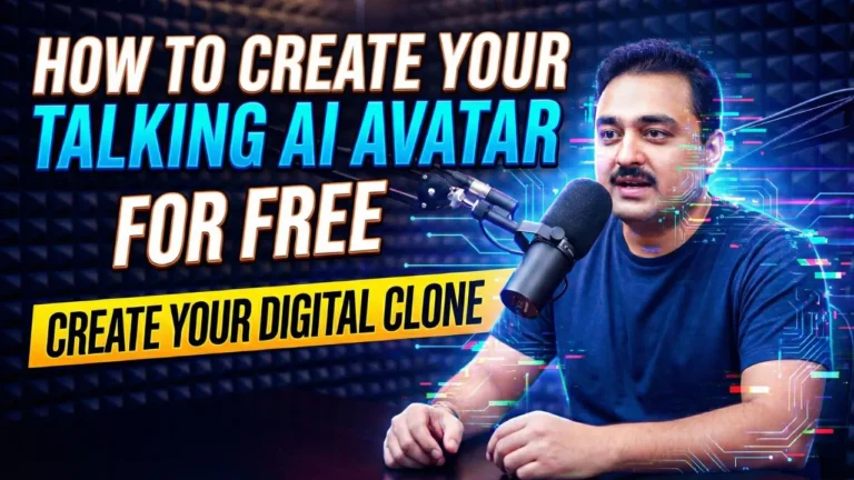 How to Create Your Talking AI Avatar for Free - Create Your Digital Clone