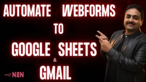 Automate Web Forms to Google Sheets & Gmail with n8n